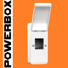 Mini 2-way metal enclosure with lid Mini 2-way metal enclosure with lid